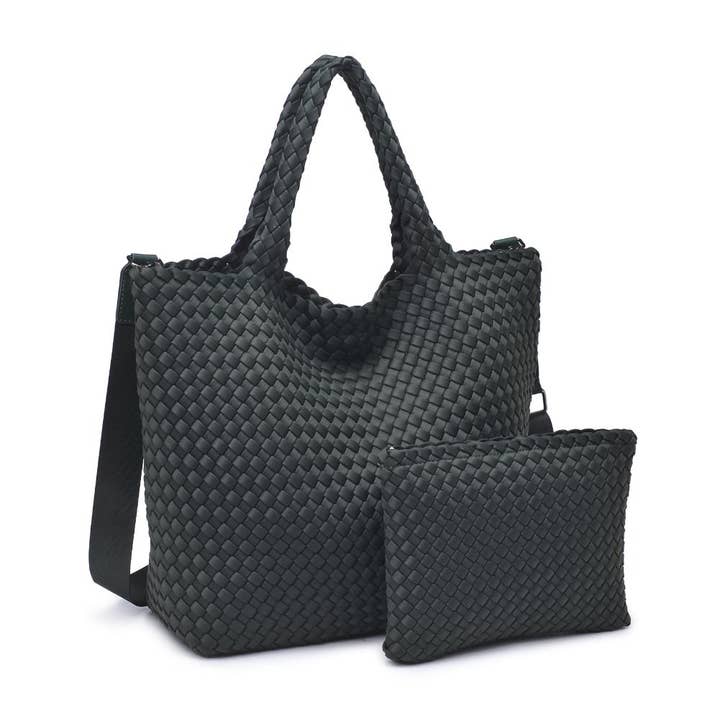 Sol and Selene - Vendita all'ingrosso Borsa tote - Donna - Borsa Media in Neoprene Intrecciato "Sky's The Limit"105