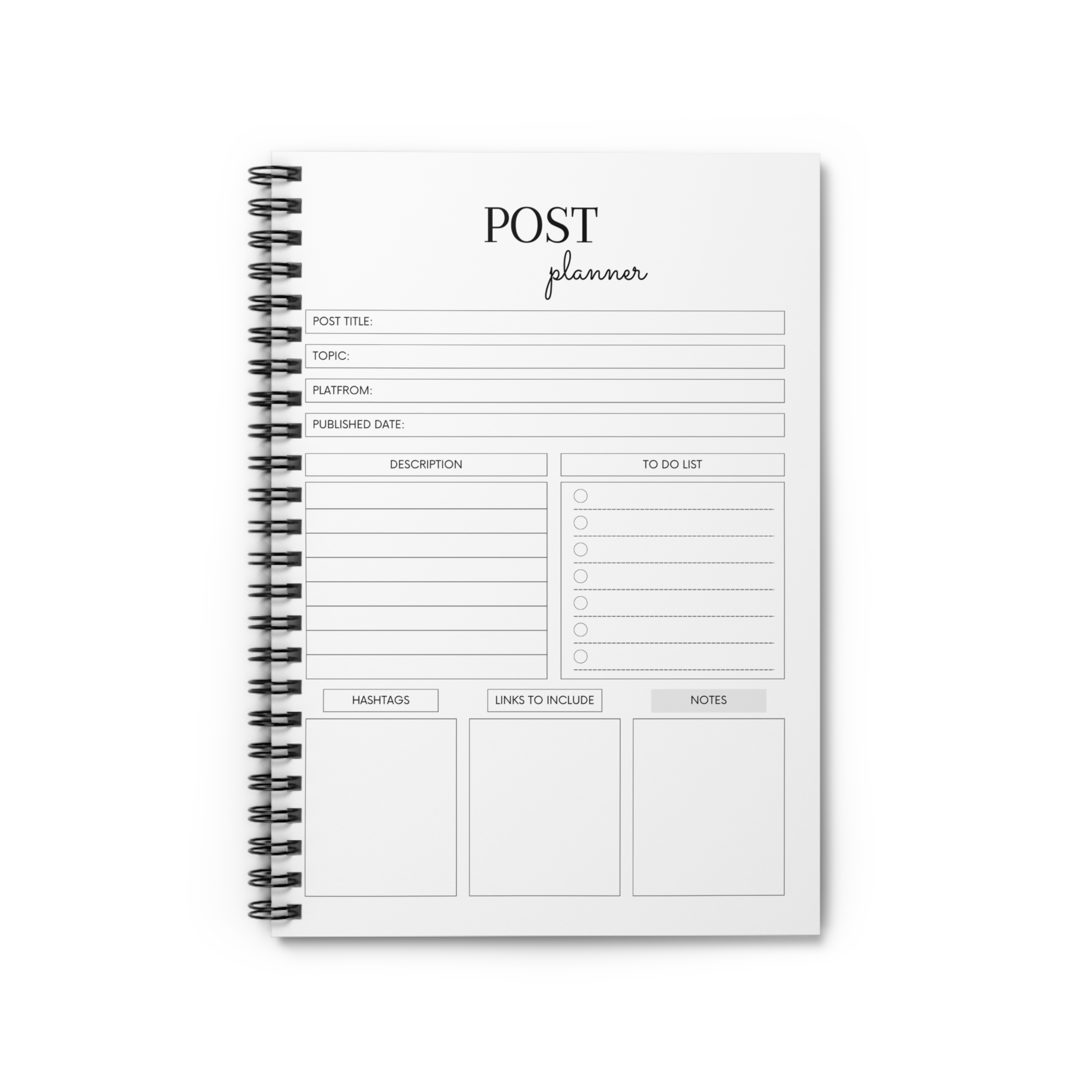 Small Biz Supplies - Wholesale Planner - Social Media Planner1