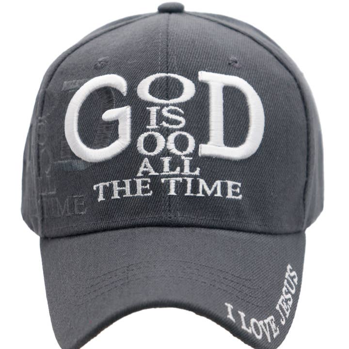 Cap Zone โ wholesale Baseball cap โ Women's โ God is Good All The Time I Love Jesus Baseball Cap5