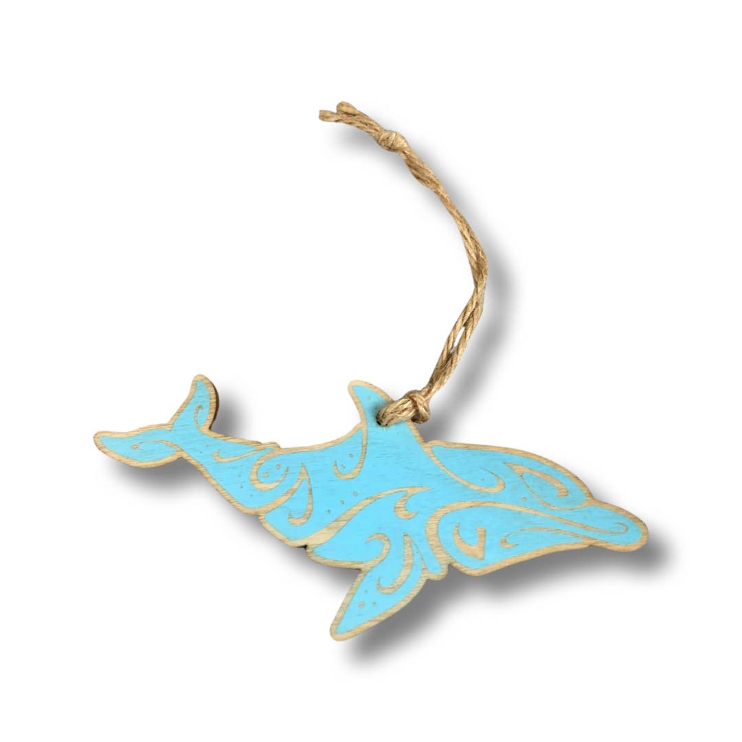 Mermaid of Hilton Head - Vendita all'ingrosso Decorazione - Decorazioni di Natale in legno con tema vita marina e oceano0