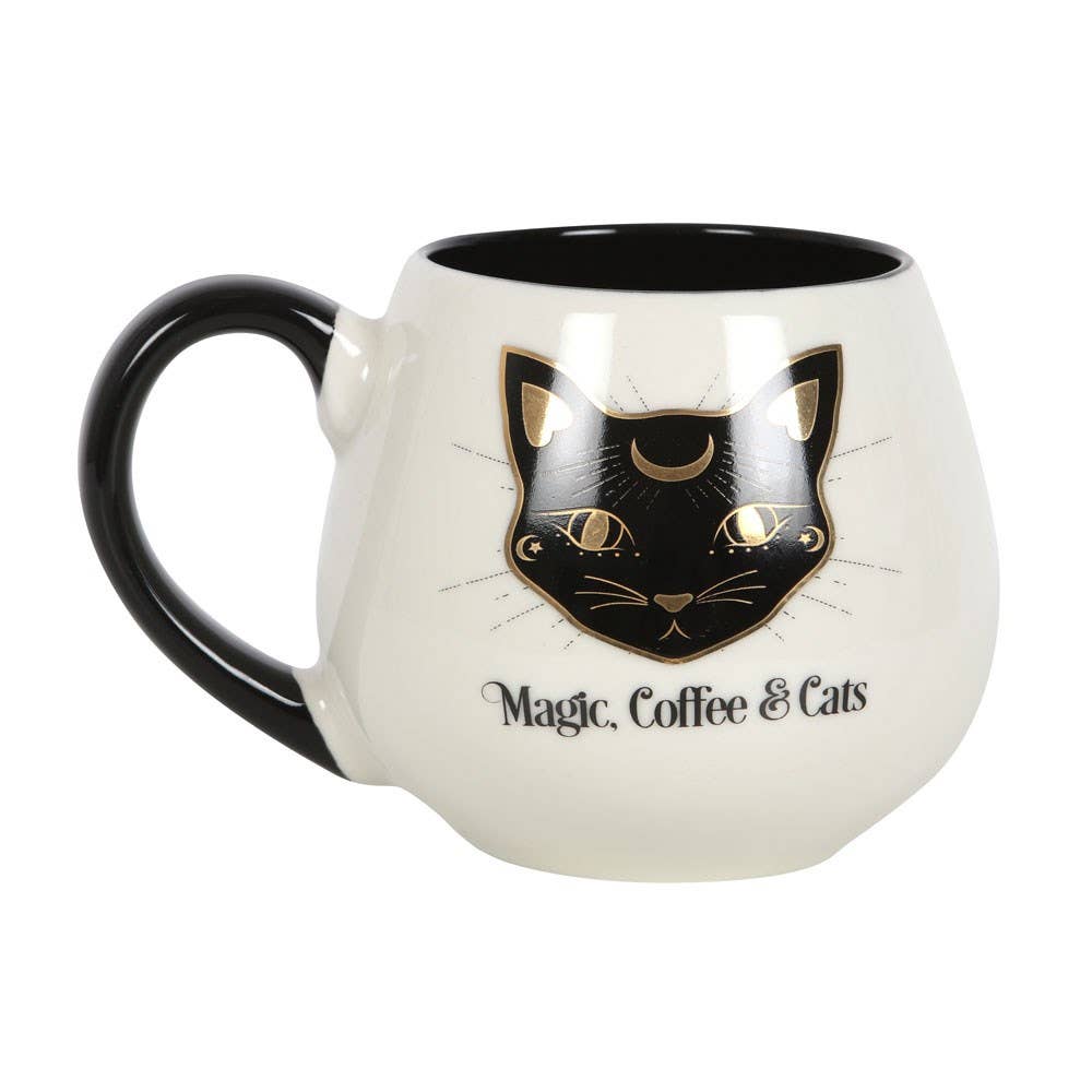 Pacific Trading - Wholesale Coffee Mug - Magic, Coffee & Cats Coffee/Tea Mug1
