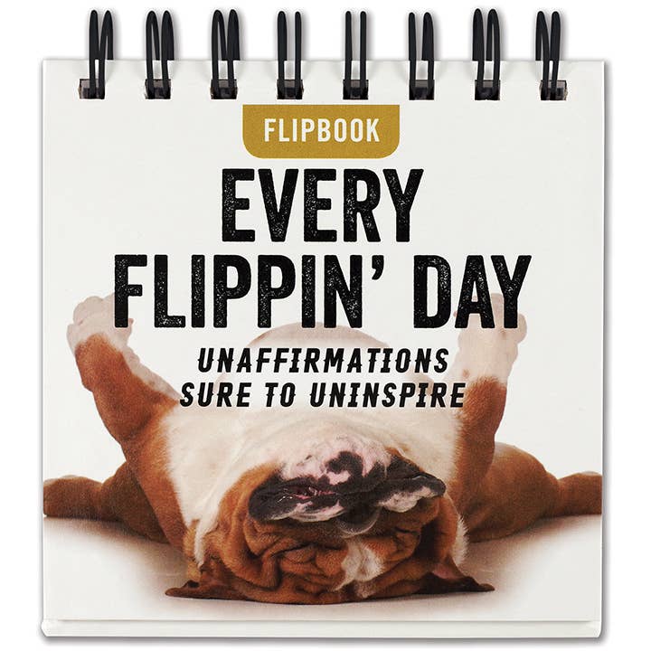 Peter Pauper Press - Wholesale Book - Adult - Every Flipping Day Desktop Flipbook