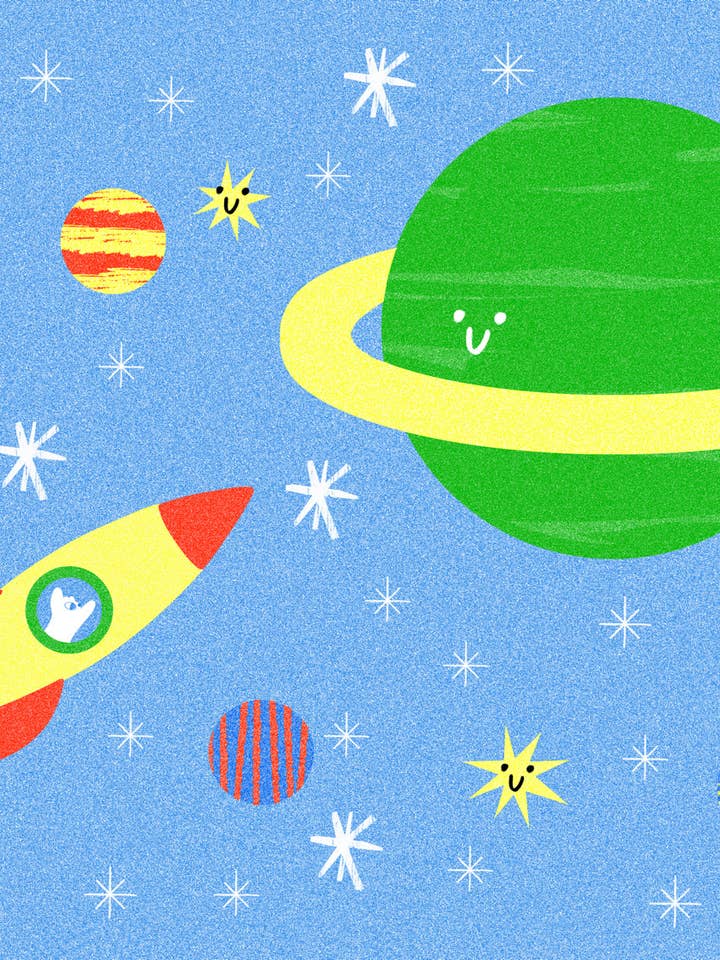 Space Art Print, Landscape for wholesale by Beth Mazuryk