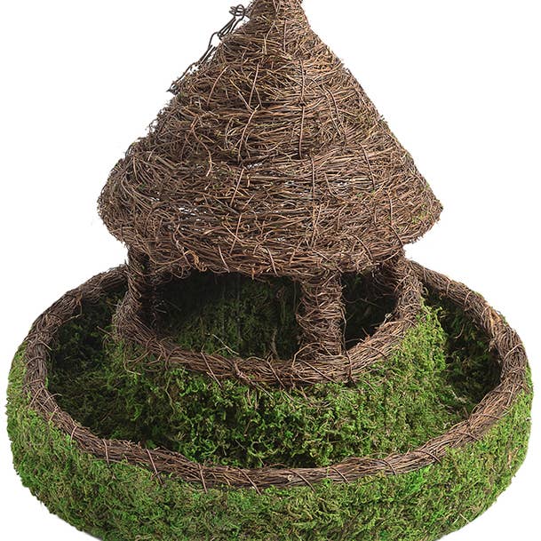 SuperMoss - Wholesale Bird House - Plantable Gazebo Birdhouse