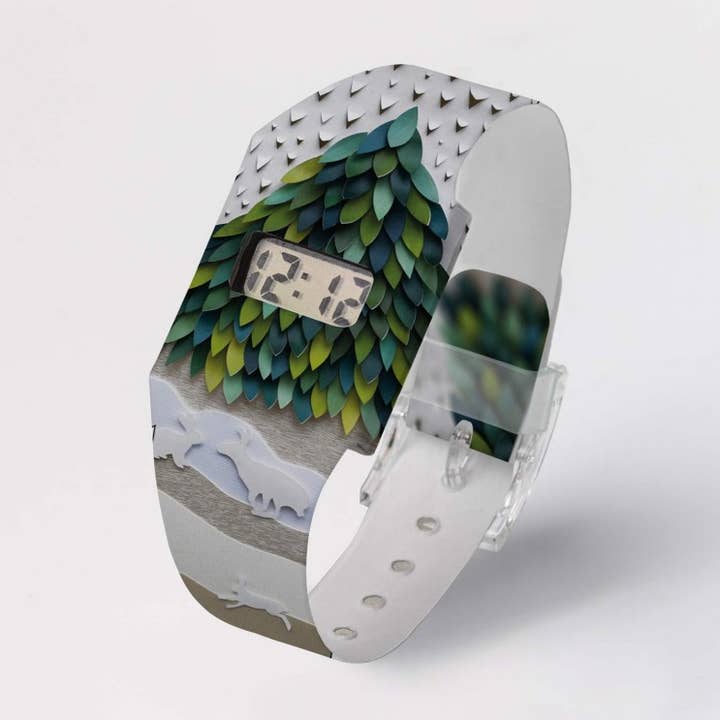 Orologio da polso SCHNEEHASE Tyvek® per la vendita all'ingrosso da parte di I Like Paper