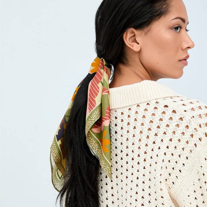 Dora Nola - Wholesale Scarf - Women's - Nana silk neckerchief 502