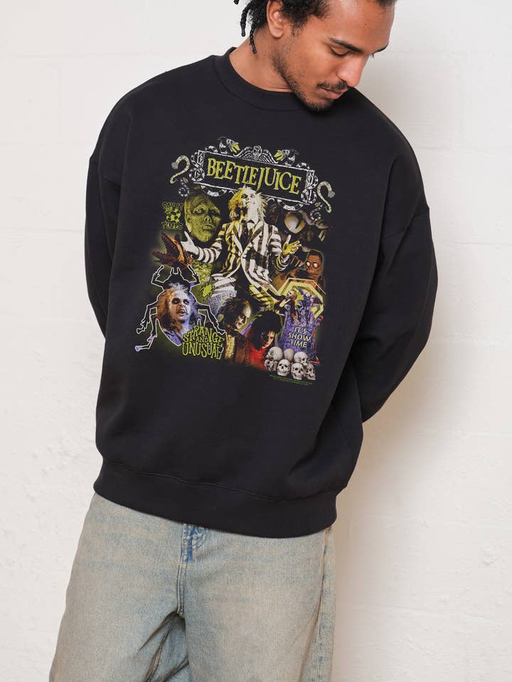 Camisola Vintage Beetlejuice por atacado de Threadheads