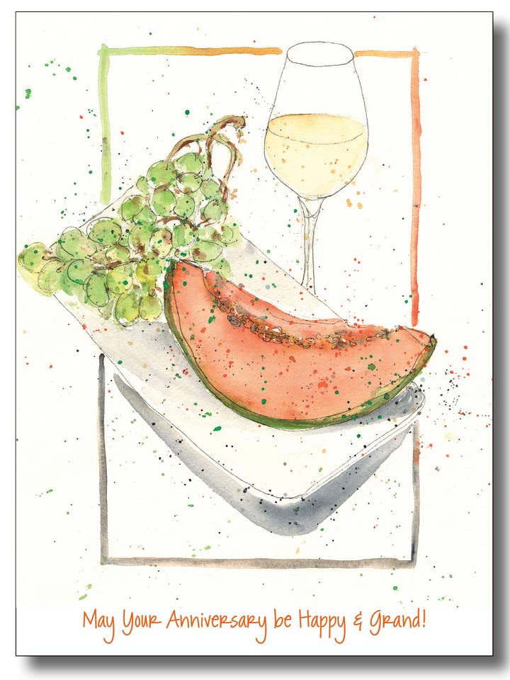 Brunch d'anniversaire pour la vente par WORDS & WATERCOLORS BY PEG CONLEY