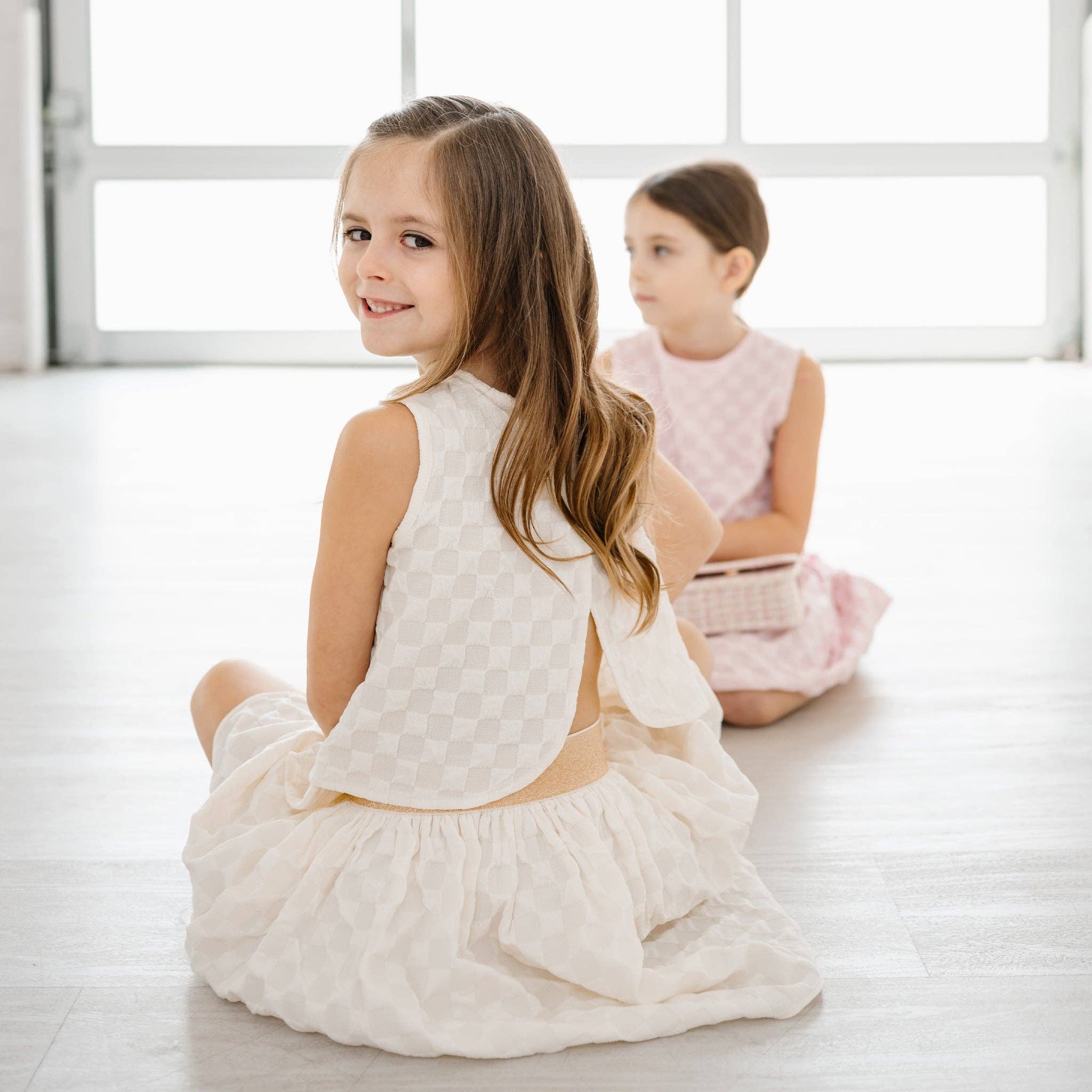 Petite Hailey - Vendita all'ingrosso Completo top e gonna - Bambini - Set nastri Jasmin18