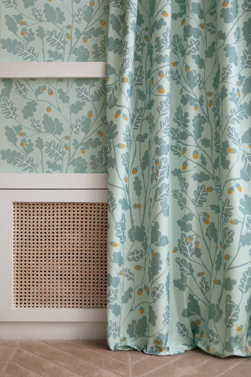 Little Cabari - Wholesale Curtain - CHÊNES fabric in Frosted color0