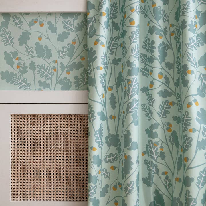 Little Cabari - Wholesale Curtain - CHÊNES fabric in Frosted color