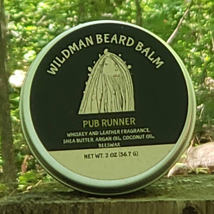Pub Runner All Natural Beard Balm for wholesale by Wildman Soap