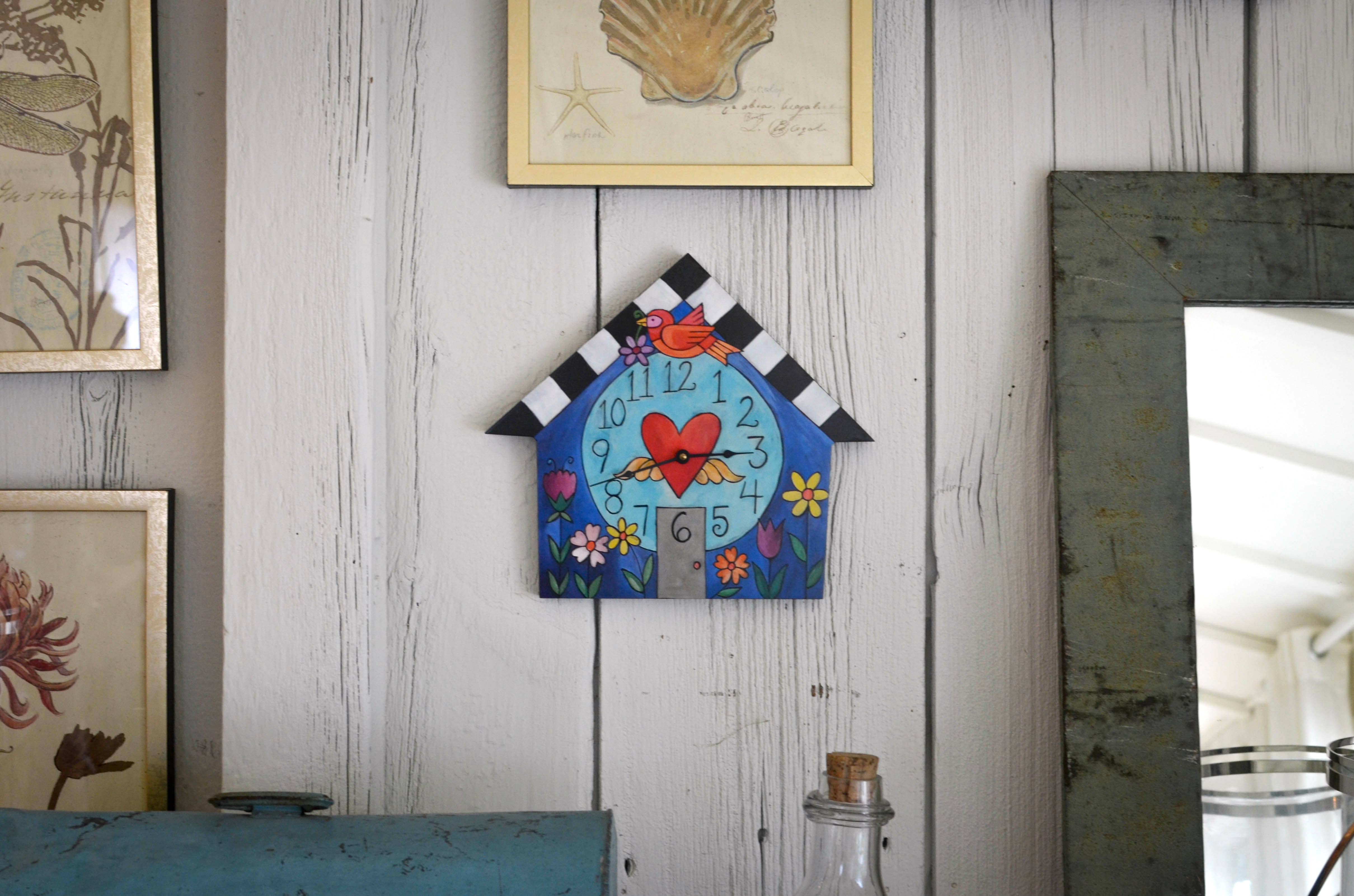 Sticks - Wholesale Wall Clock - "A Little Birdie Told Me" House Clock1