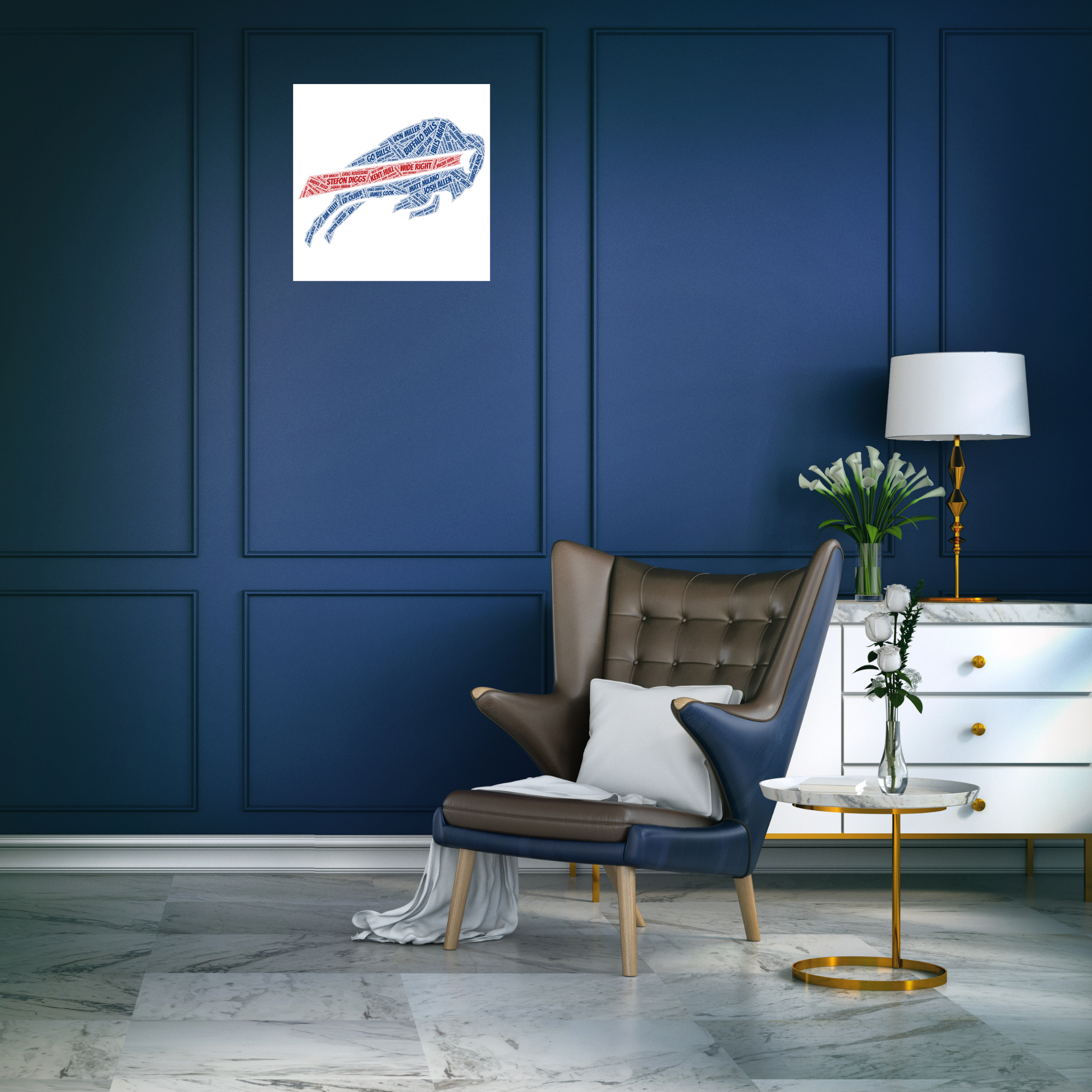 Quotables Geek Custom Designs - Wholesale Poster - Go Bills!1