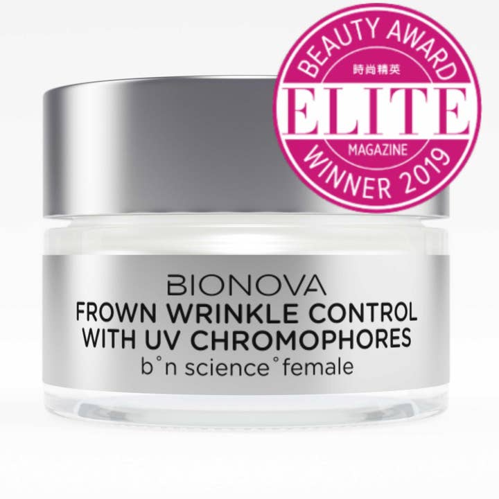 Bekämpfung von Stirnrunzeln mit UV-Chromophoren für den Großhandel von BIONOVA BN Science