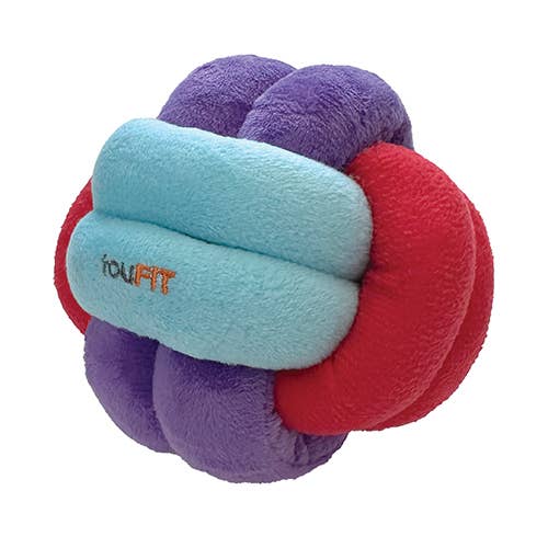 foufouBRANDS - Wholesale Pet Plush Toy - Dog - Hide 'n Seek Knotted Snuffle Ball0