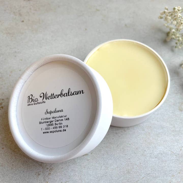 Wetterbalsam mit bio Rohstoffen für den Großhandel von seifenwaren.de