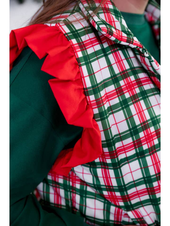 Plaid Doudoune à carreaux classique de Noël en vente sur Faire4