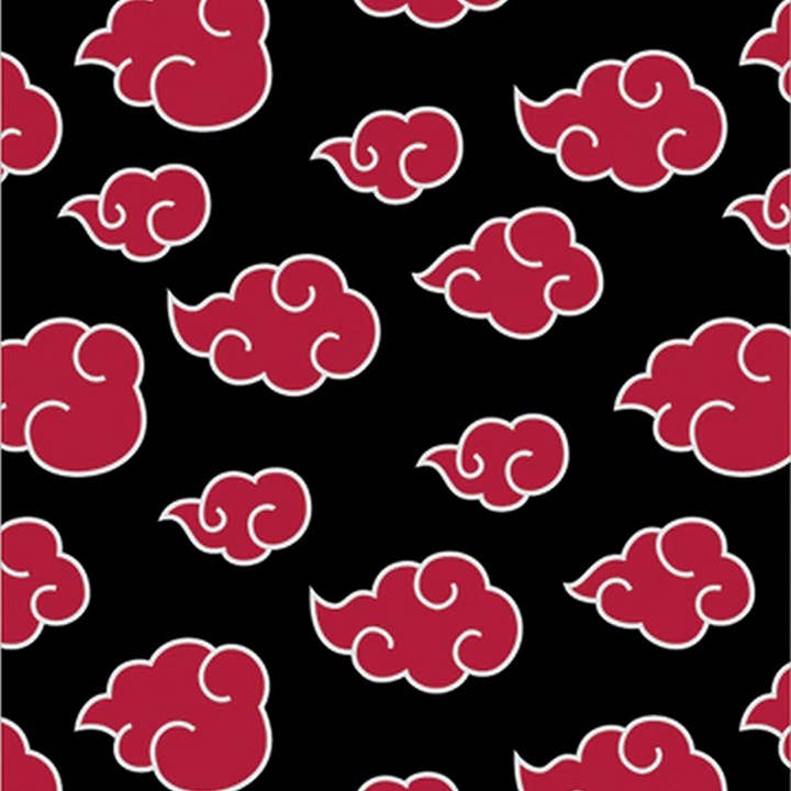 Manta de Lanzamiento Akatsuki Nubes Anti Hoja de Naruto Shippuden 50in por 60in para venta al por mayor de Fundom