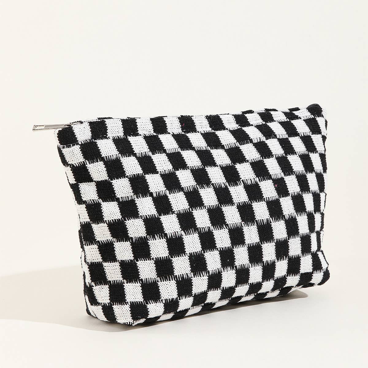 ACCITY - Wholesale Makeup/Cosmetic Bag - LARGE PLAID WASH BAG COSMETIC BAG_CWAB10348