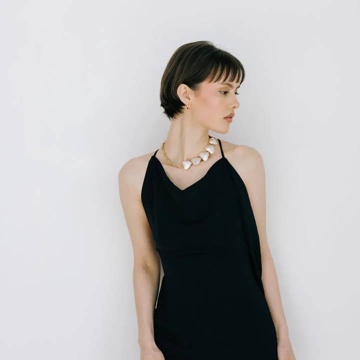 LA MAISON GISEL B. - Wholesale Choker/Collar - Choker bi-matière Judith4