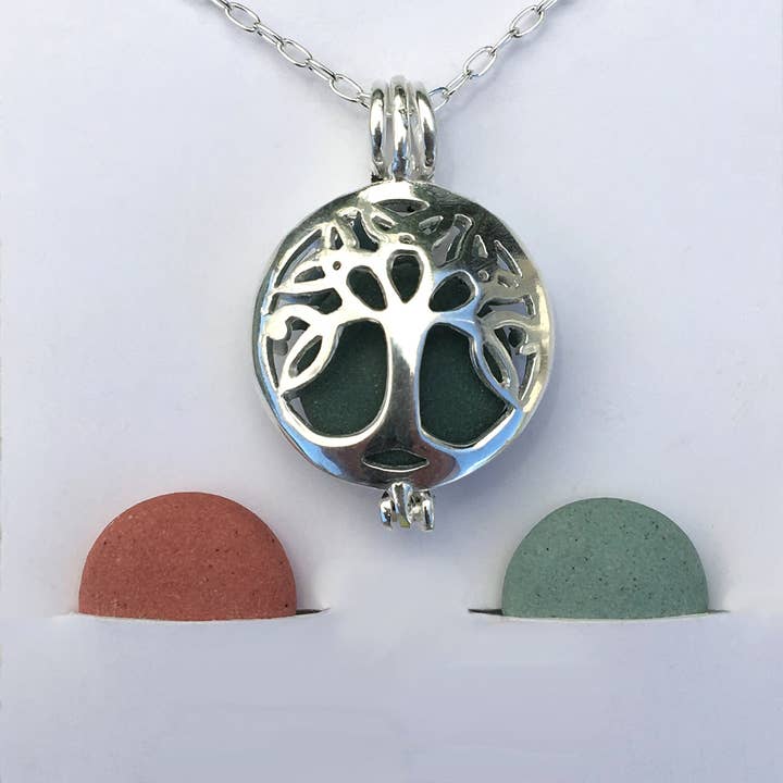 Belen Berganza - Wholesale Aromatherapy necklace - Essential Oil Diffuser Necklace, Aromatherapy Pendant, Bird Locket, Brass Jewelry, Gift Her Scent6