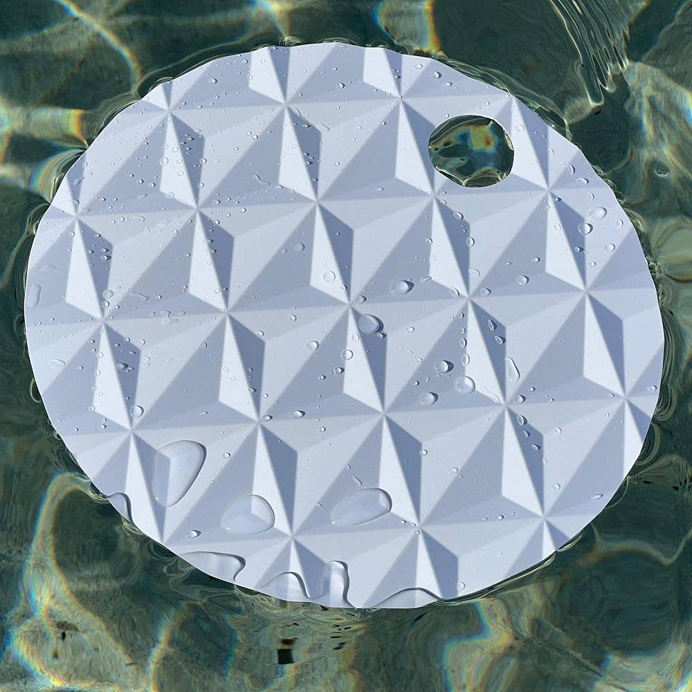 justfans - Vente Éventail - Éventails ronds à motifs tridimensionnels en plastique recyclé5