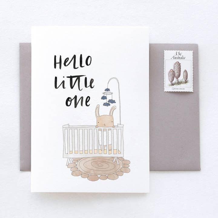 Baby Crib Greeting Card and other Purchase Wholesale folding crib. Free Returns & Net 60 Terms on Faire trending on Faire.