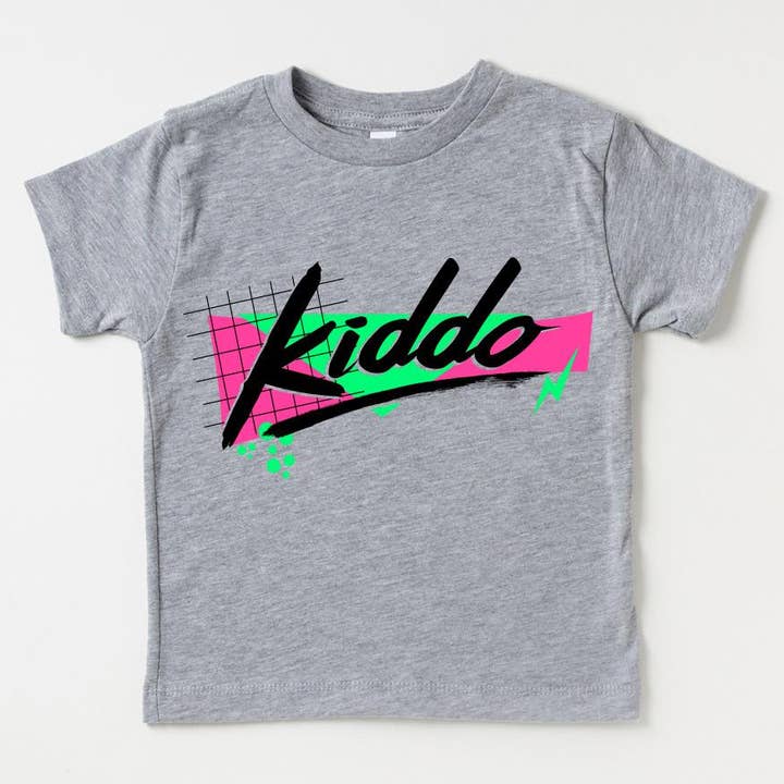 Kiddo 90's Tee for wholesale by Sweetees Apparel