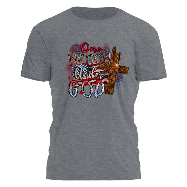 One Nation Under God Tee - 2584 for wholesale by I Love My Freedom