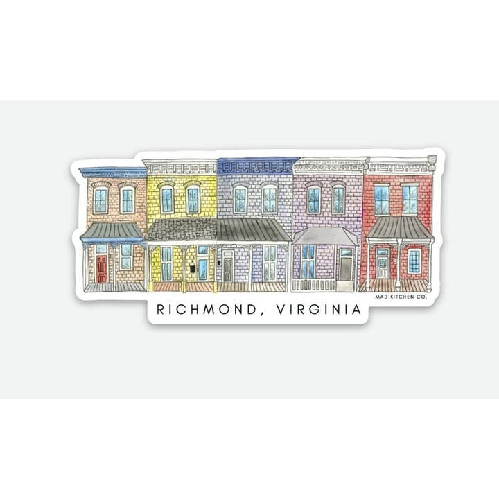 Richmond Sticker for wholesale by Mad Kitchen Co.