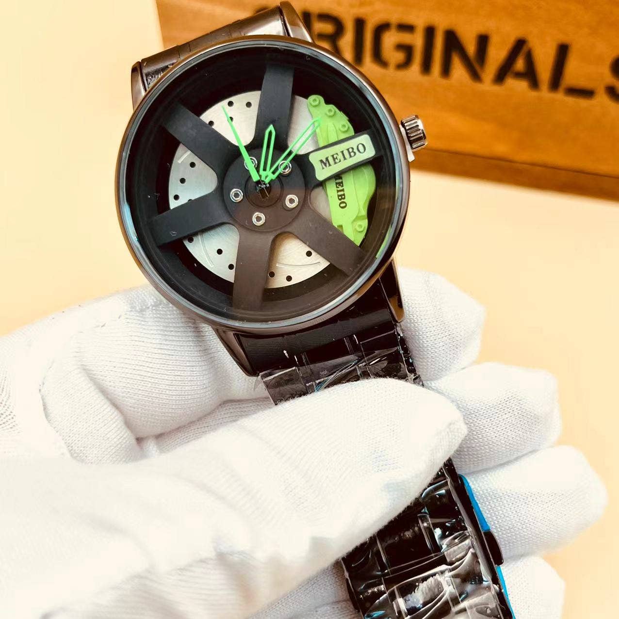 WoodWristCo - Wholesale Wrist Watch - Men's - Men's Sport Wheel Style Watches1