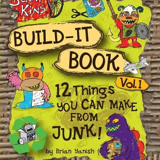 Books by splitShops - Wholesale Book - Kids - Scrap Kins Build-it Book Volume 1 - Paperback