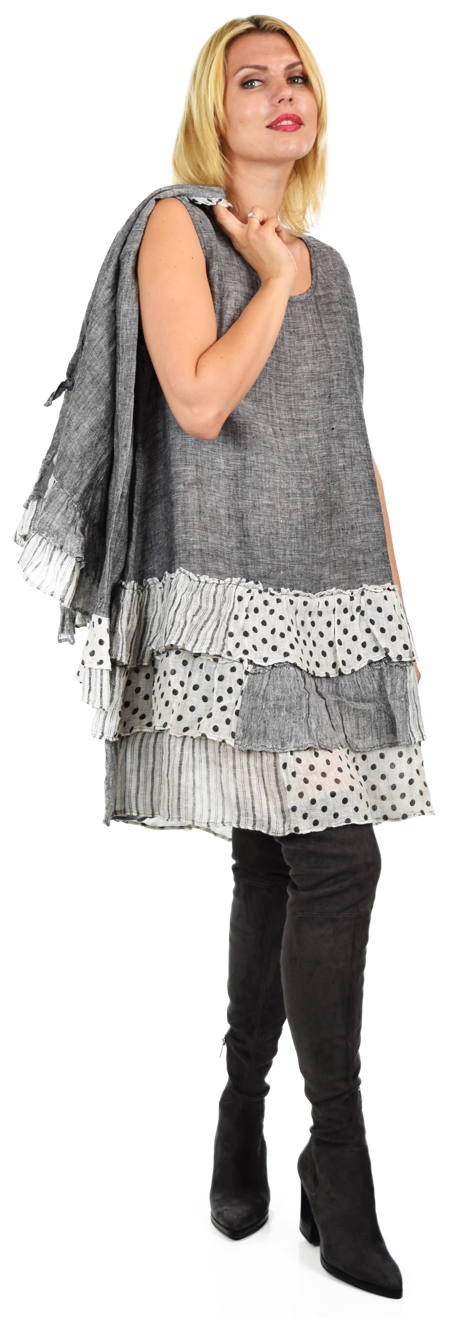 LINEN AND GAUZE - Wholesale Dress - Women's - 3214 2 PC. DRESS & JACKET SET9