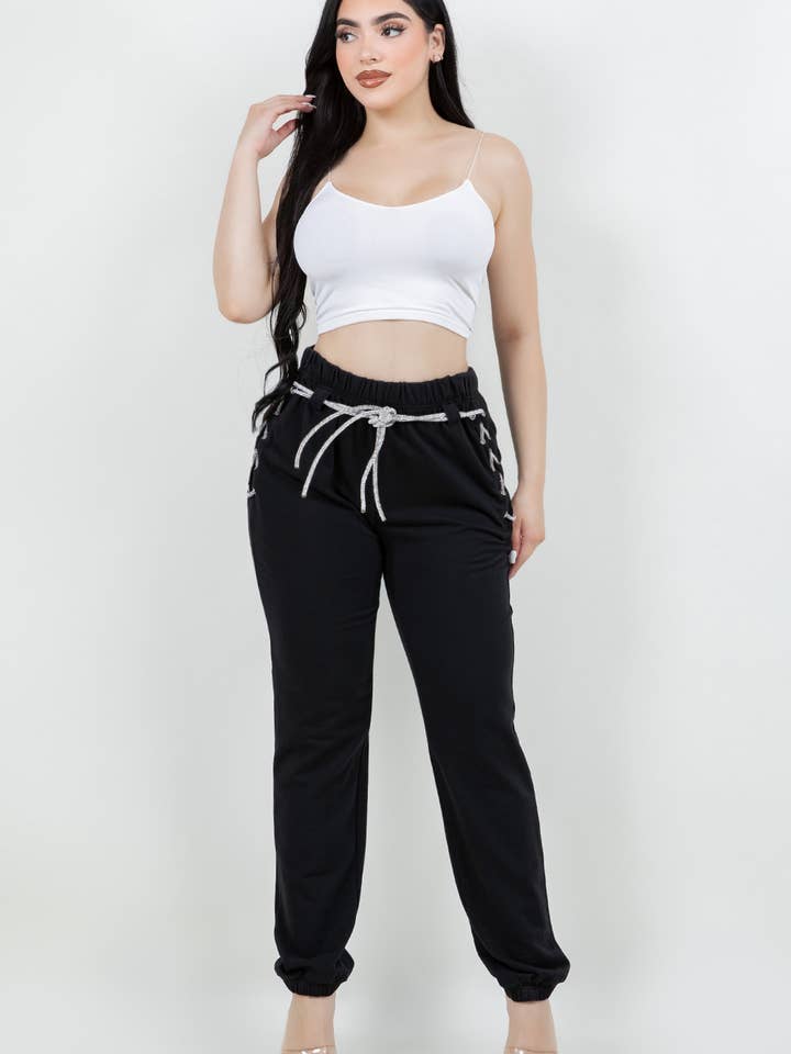 LABIJOU - Wholesale Lounge Sweatpants/Joggers - Women's - 2005STONE SWEATPANT13