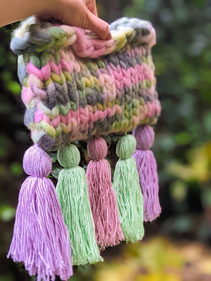 Mala de Malha Verde Feita à Mão Rogueite por atacado de Ladin Ozden