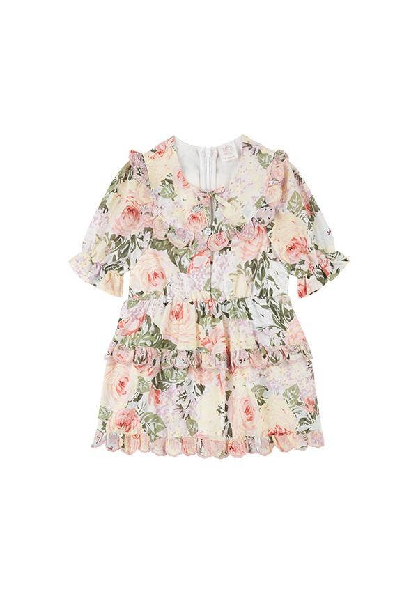 Floral Robin Meadow Dress (Baby) for wholesale on Faire1