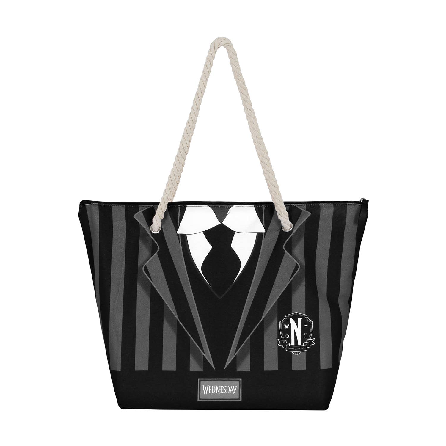 KARACTERMANIA – wholesale Strandväska – Wednesday Uniform-Soleil strandväska3