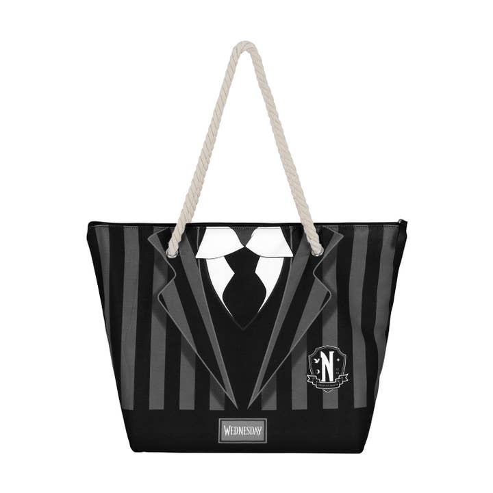 KARACTERMANIA - Wholesale Beach Bag - Wednesday Uniform-Soleil Beach Bag3