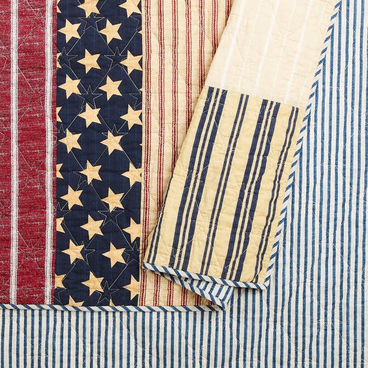Peking Handicraft - Wholesale Bedding Set - Americana Quilt Set - Modern Heirloom