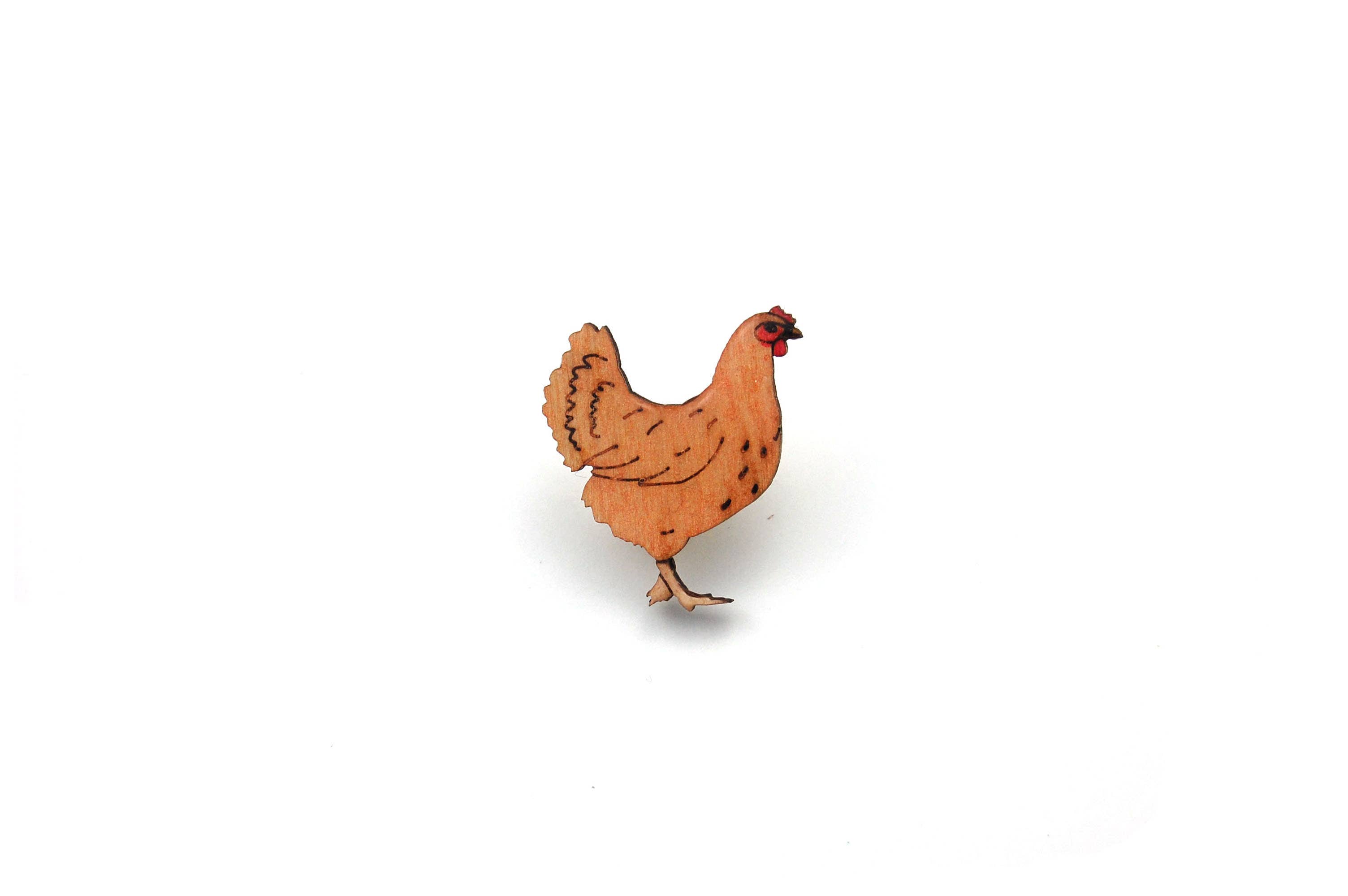 Bekbek Makes - Wholesale Brooch - Chicken Hen Pin Badge4
