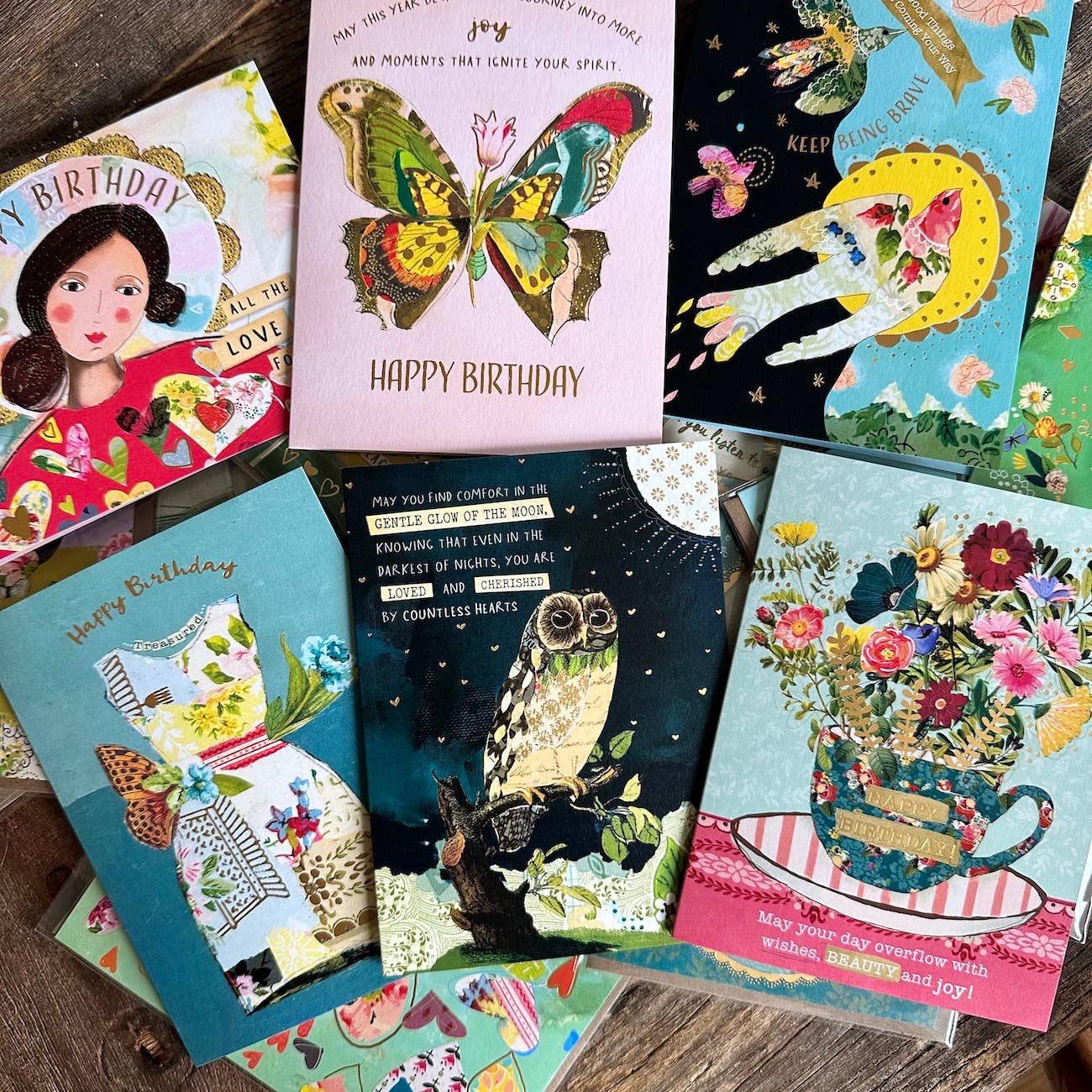 Kelly Rae Roberts - Vente Cartes d'encouragement - Carte d'encouragement I'm Holding You Close During This Time3