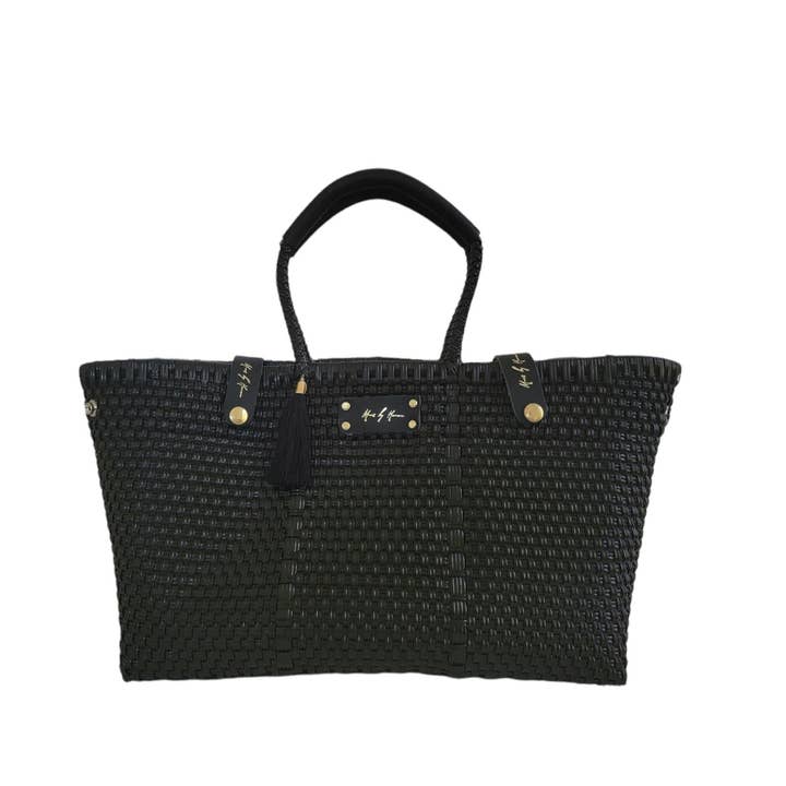 MAVIS BY HERRERA - Wholesale Top Handle Bag - Women's - Less Pollution Convertible Handbag - Luxury Black4
