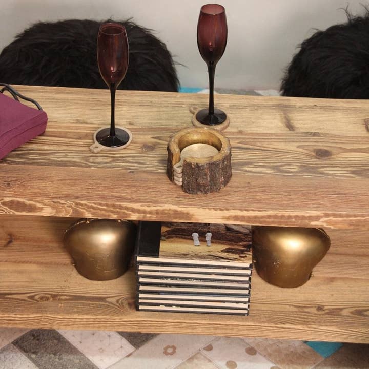 LES SCULPTEURS DU LAC – wholesale Decorative box – Natural bark box with 6 coasters1