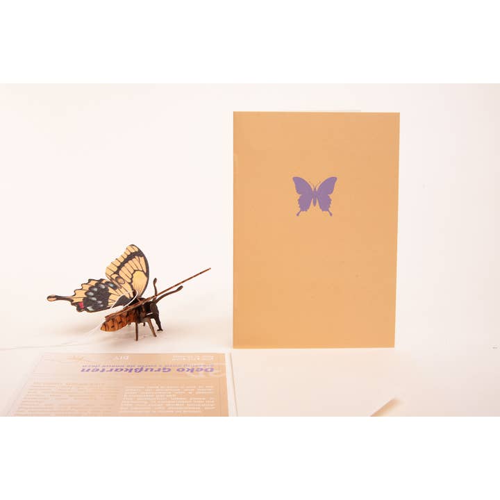 Formes Berlin GbR - Wholesale Craft Sewing Kit - Butterfly 3D decorative greeting card2
