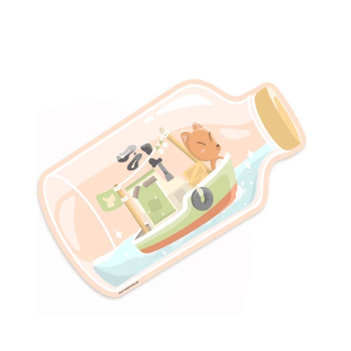 Naptime Doodler - Wholesale Sticker - Redd X Animal Crossing Sticker