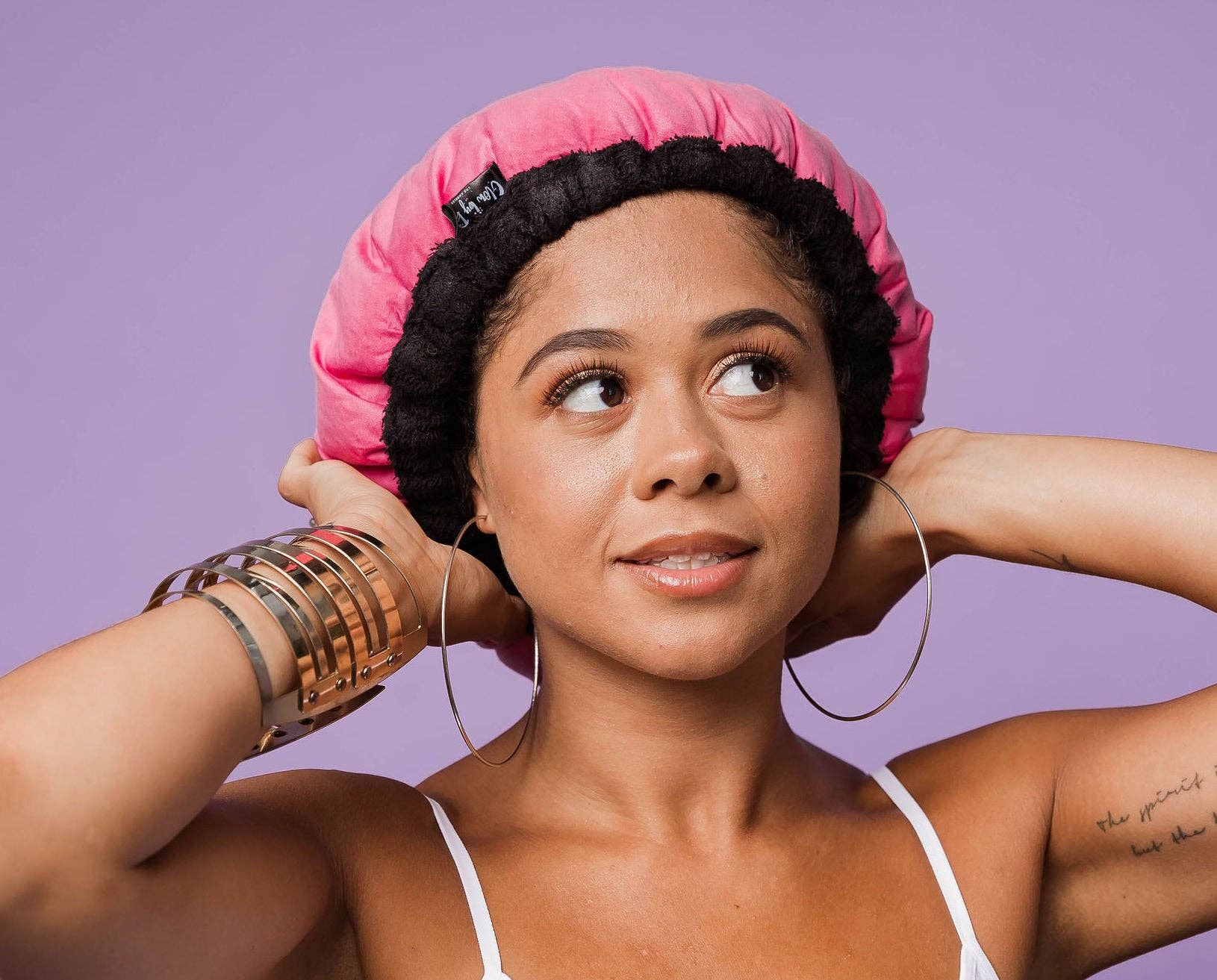 Glow by Daye - Wholesale Sleep Cap / Bonnet - Women's - G x D Adjustable Satin Bonnet63