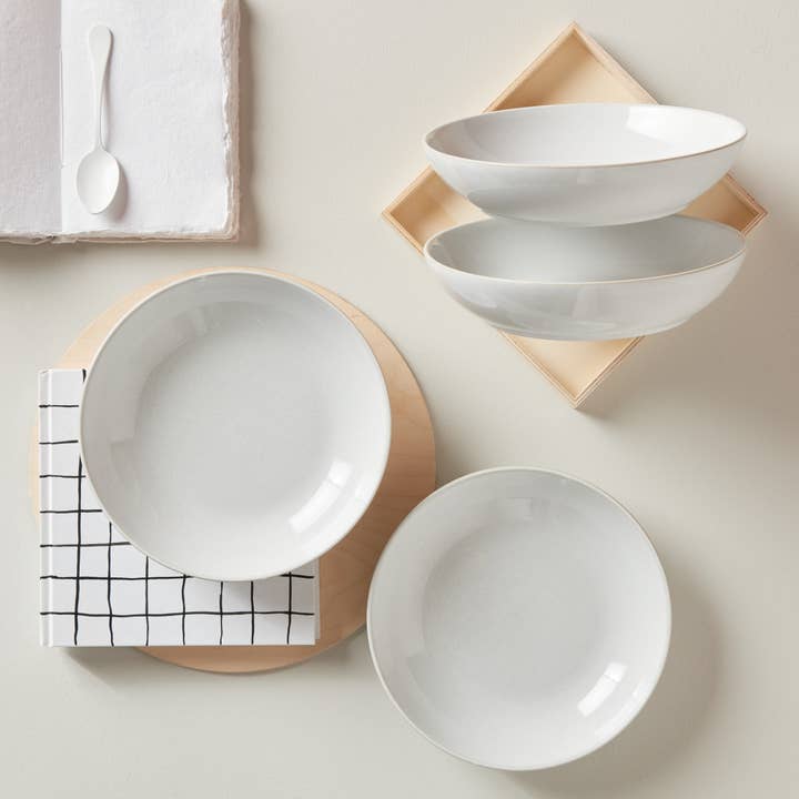 Denby - Wholesale Bowl - Elements Stone White Pasta Bowl