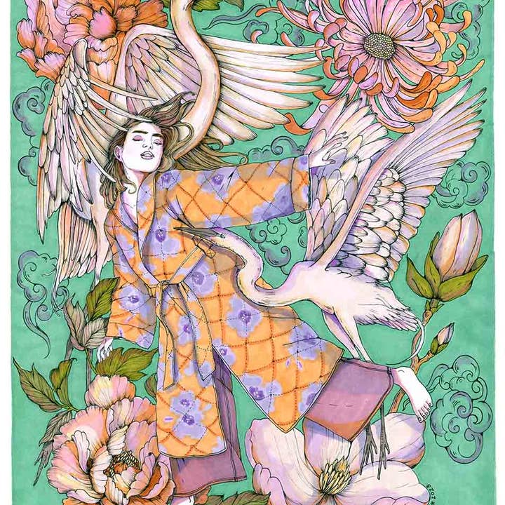 ANA JAREN STUDIO - Wholesale Art Print - The Awakening - Art Print0