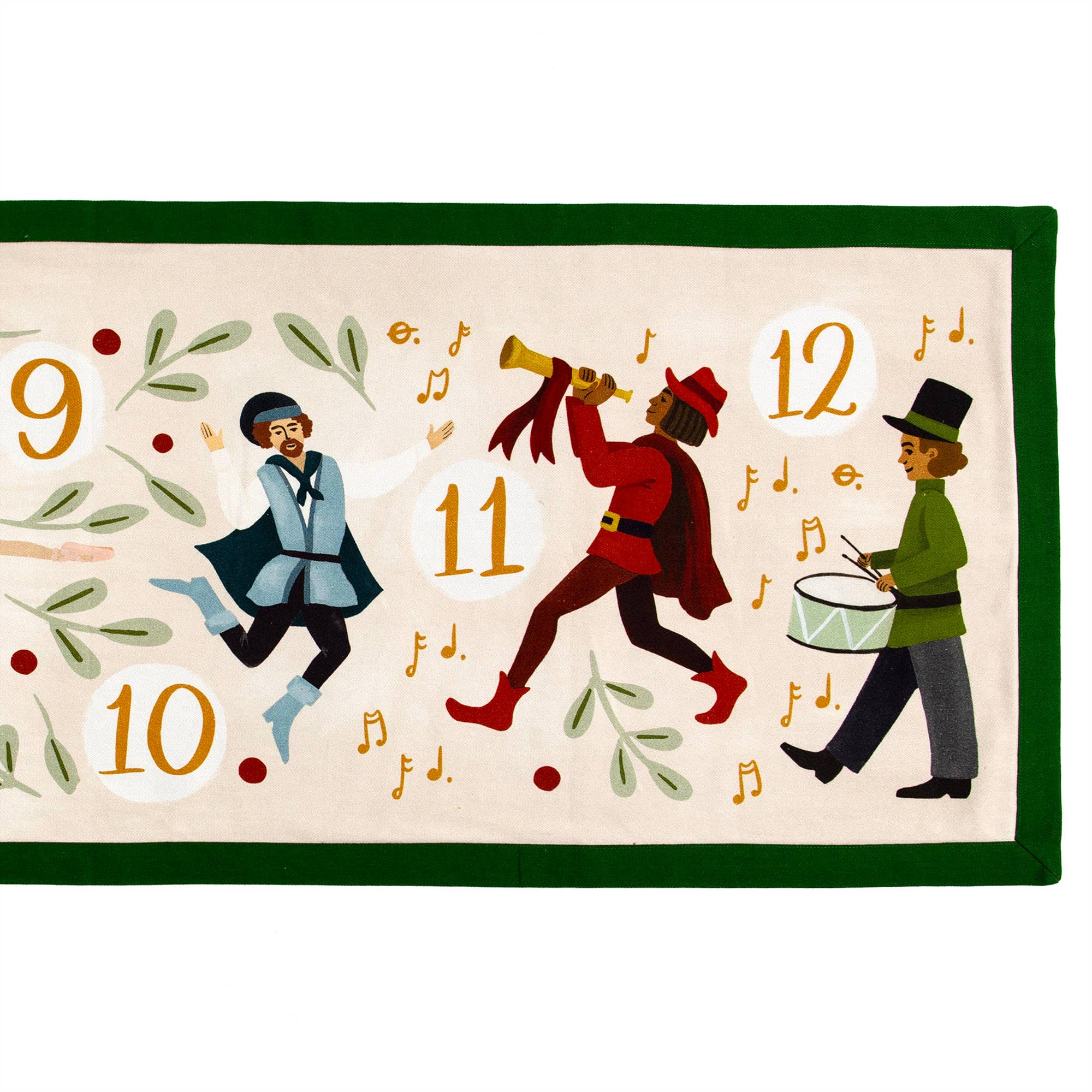 1canoe2 | One Canoe Two Paper Co. - Wholesale Tablecloth - 12 Days of Christmas Tablecloth Runner3